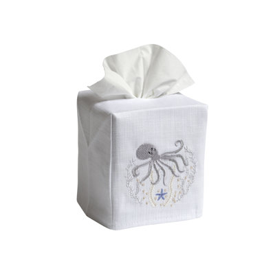 Darrion Pewter Tissue Box Cover