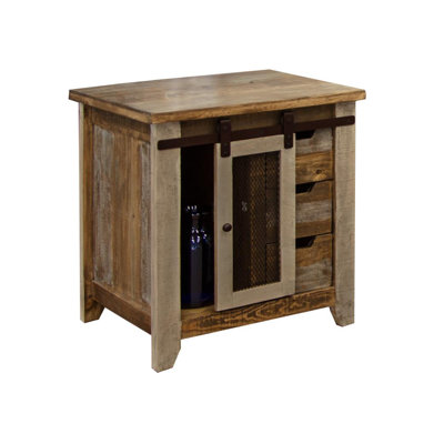 Table de bout à 3 tiroirs et 1 porte Urban Loft
