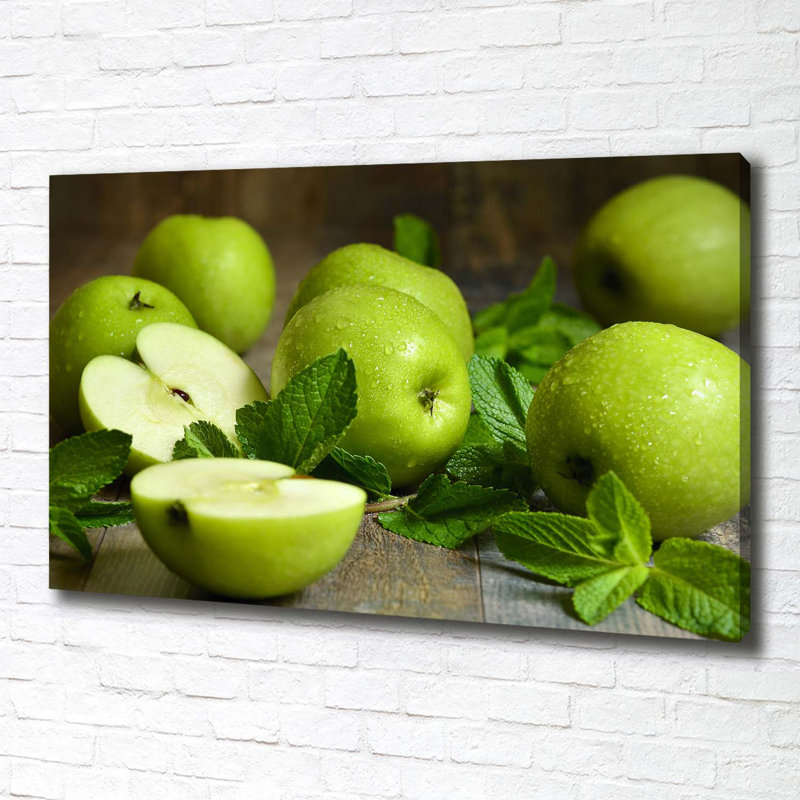 Green Apples - Wrapped Canvas Print