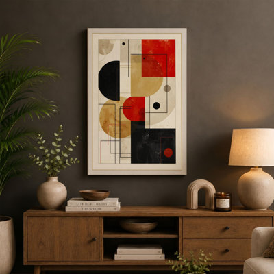 Balance Geometric - Wrapped Canvas
