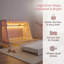 Lit simple AVELOR XL avec lit gigogne, tablette, tente et veilleuse, lit pour enfant peu encombrant-129184785