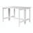 Farmhouse Wood Extendable Dining Table With Drop Leaf Rustic Design For 4-1399539182