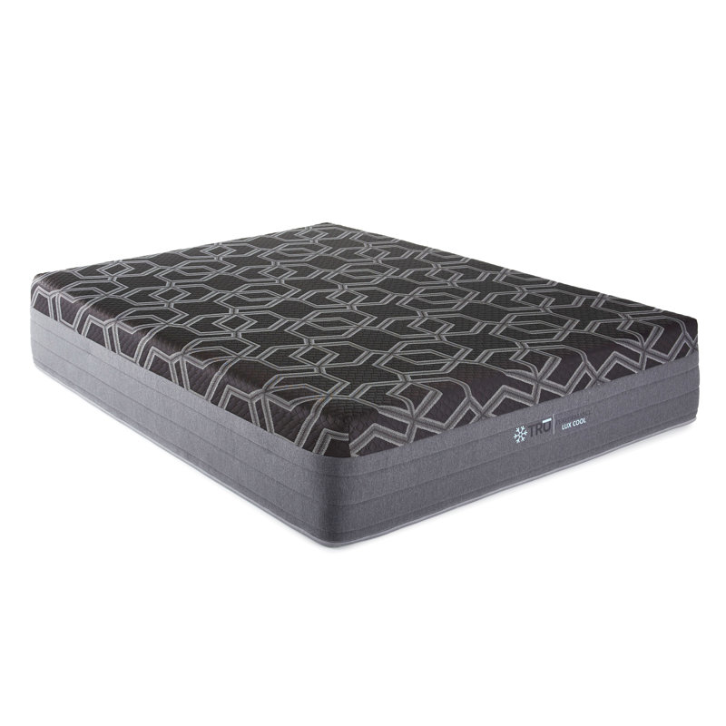 Smooth Top Hybrid Medium Plush Mattress, King, 14"