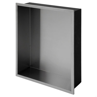 25" X 13" Stainless Steel Shower Niche