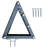 ALEKO Grey Metal Hardware for Awning