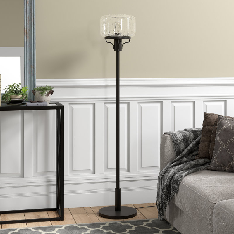 Lampe sur pied 62 "Tatum, Bronze noirci