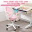 Chaise de bureau ergonomique pour enfants, chaise d'étude pivotante à hauteur réglable-598210321