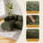 112.2" Chenille Upholstered Sofa with Ottoman, Cloud-Like Modular Sectional Couch with Wooden Legs-1550223336
