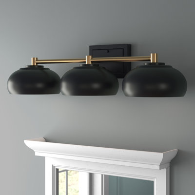 Doster Mid-Century Modern Dome Vanity Light