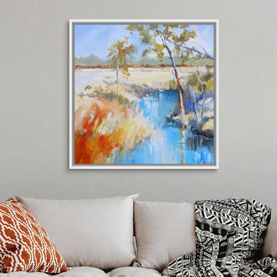 Reproduction d’art sur toile, "Summer Creek" par Craig Trewin Penny