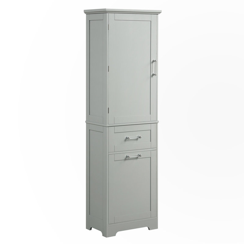 Rangement pour salle de bain Medra, Gris