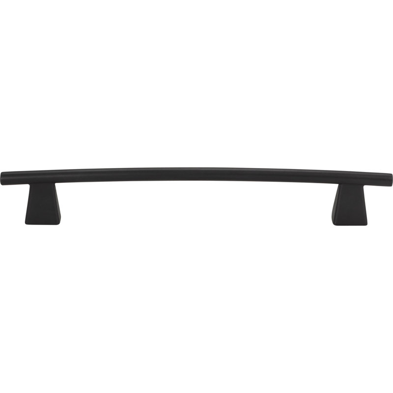 Modern Black Bronze Bar Cabinet Pull with Mounting Hardware