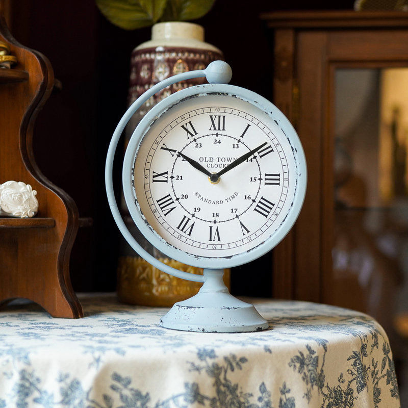 Horloge de table vintage à quartz