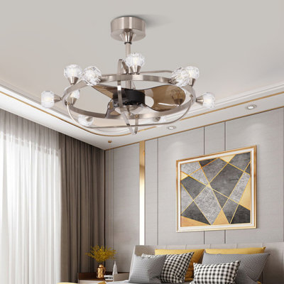 Aletra 19.69'' Ceiling Fan with Light Kit