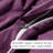 Southshore Fine Linens Southshore Basics Duvet Cover Set in Purple, Double-Brushed Microfiber Bedding with Hidden Zipper Closure and Corner Ties, 1 Pillow Sham, Twin/Twin XL-993066881-993066925
