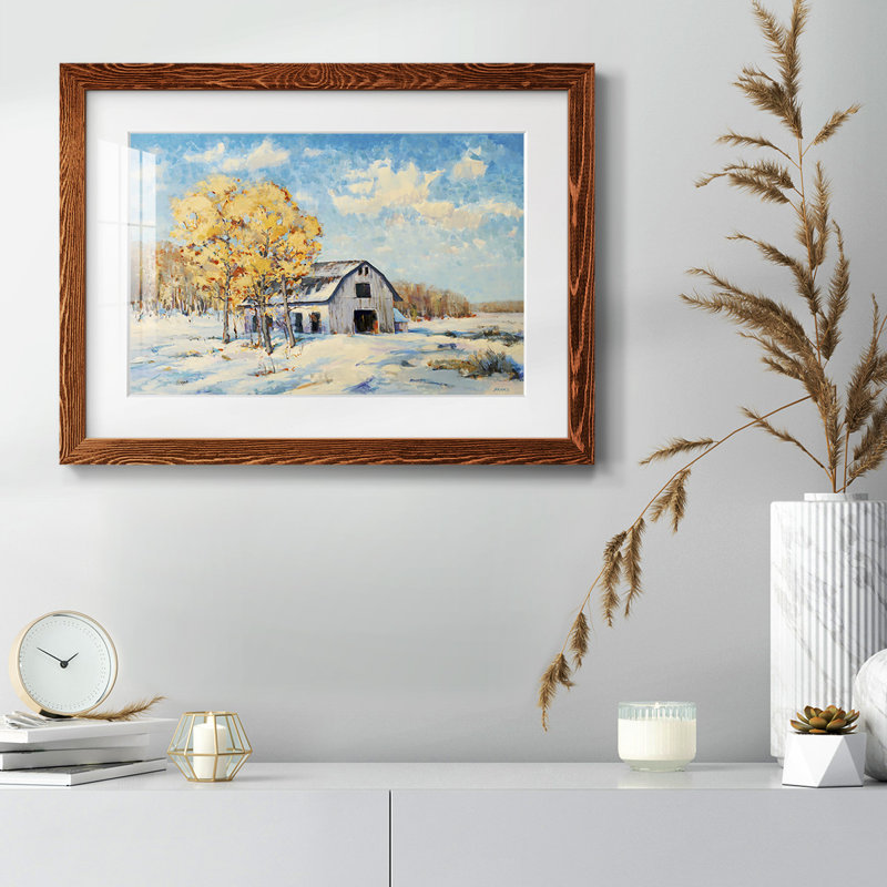 Grange d'automne, Érable, H 14 po x l 20 po x P 1,5 po