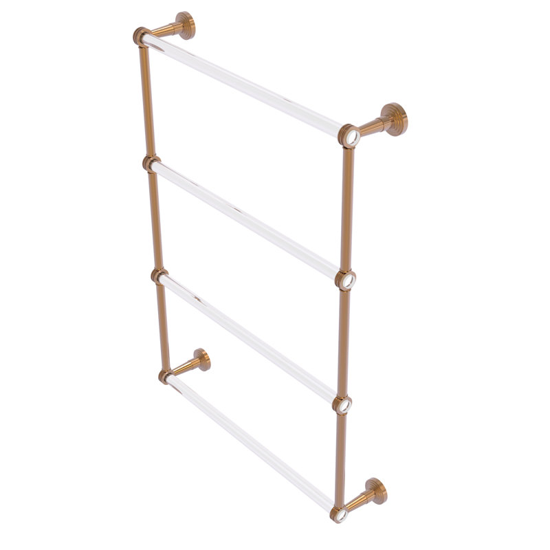 Barre à serviettes murale à 4 niveaux Pacific Beach, Bronze brossé, 24.6'' L