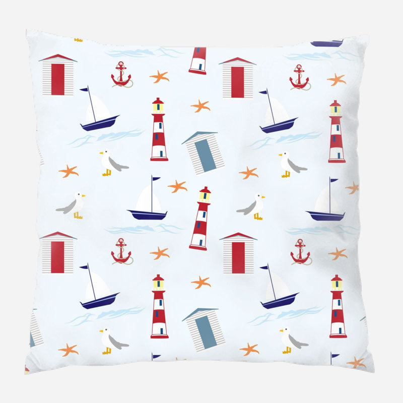 Coussin décoratif nautique, Intérieur / extérieur