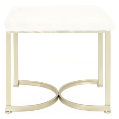Elden Steel Accent Stool