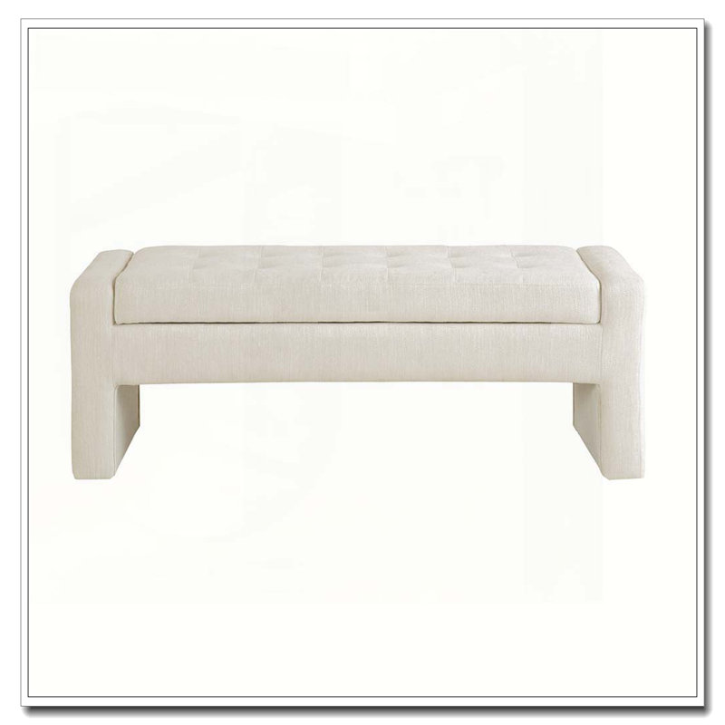 Banc de rangement à fermeture douce