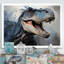 Dinosaur Blue T Rex Supreme sur toile-1124171036-1124171037