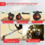Haut-parleurs Pyle Marine, haut-parleurs de bateau, haut-parleurs étanches, Bluetooth 6,5 po résistant à l'eau, 1200 watts, lumières RVB, télécommande, entrée auxiliaire, supports de fixation universels, VTT, UTV, Jeep, PLUTV65BTR