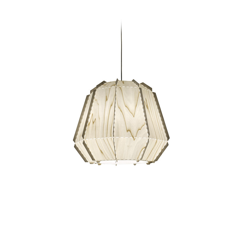 Stitches 1 - Light Pendant, Ivory White, E26/Medium (Standard)