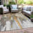 Machine Washable Indoor/Outdoor Xhevrie Ivory Rug-317440101