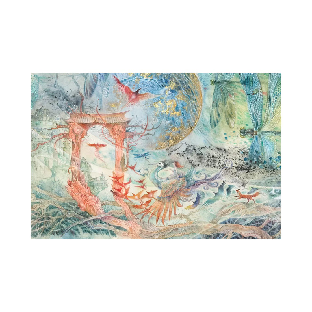 Das Tor von Stephanie Law - Galerie-verpackte Leinwand Giclée auf Leinwand