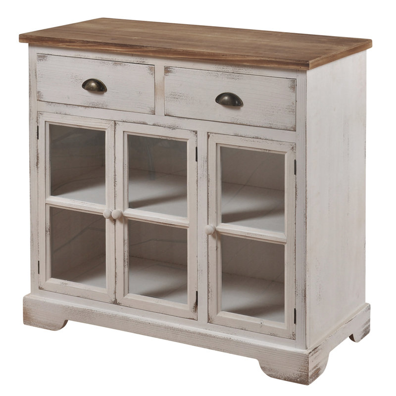Marleigh Solid Wood Accent Cabinet