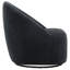 Leon Chenille Upholstered Swivel Accent Chair Beige-133277214