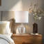Lampe de table cylindrique à 1 lumière Aven