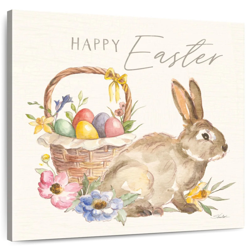 Lelend Happy Easter VII, 20" H x 20" W