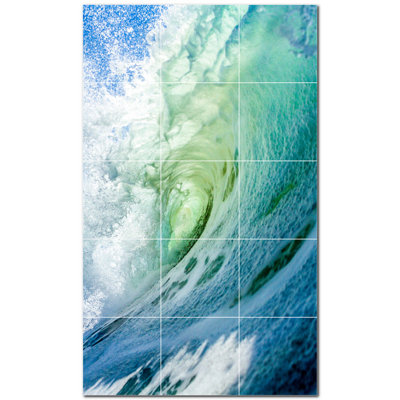 Vagues photo 4,25 x 4,25