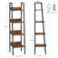 Redekar 140cm H x 33.8cm W Steel Ladder Bookcase