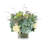 Assorted Hydrangea Floral Arrangement in Glass Vase