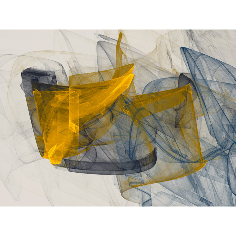 «Spacewarp» par Rica Belna - impression, H 36 po x l 48 po, Pas de tapis, Toile tendue