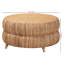 Table basse Golda Natural Seagrass and Rattan