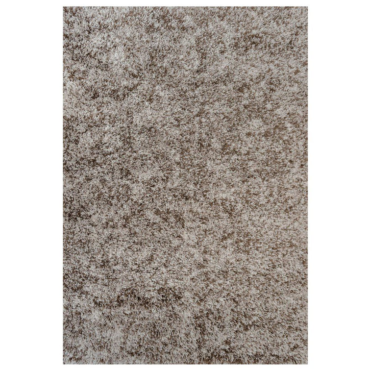 Geyer Shaggy Brown/Grey Rug