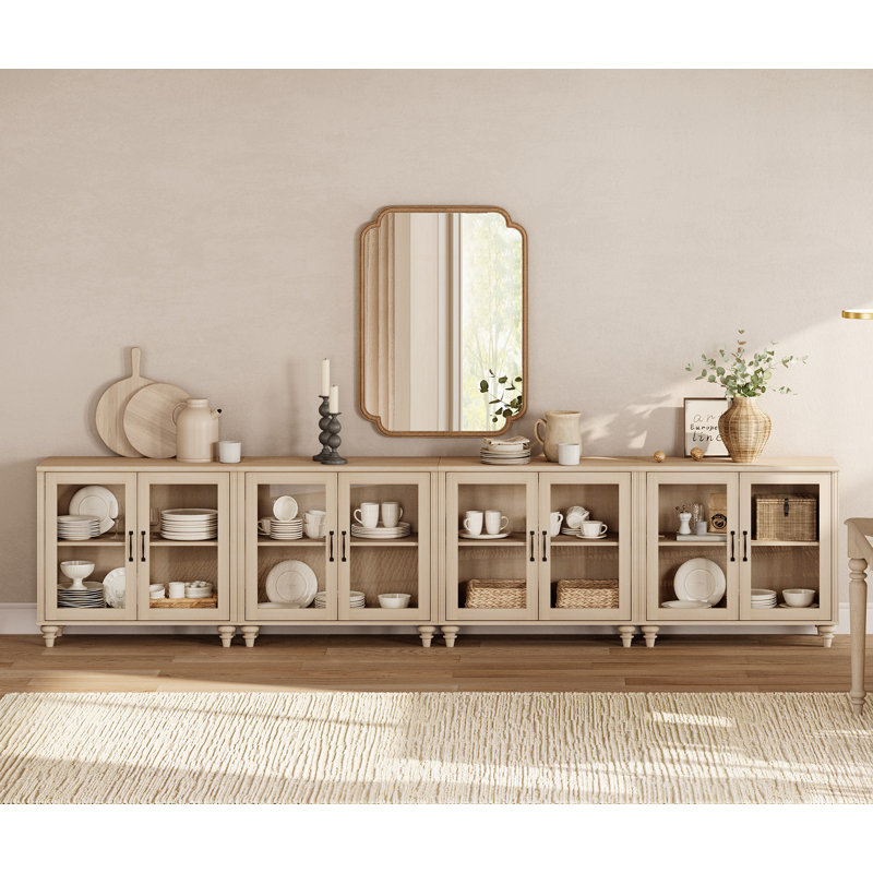 Scarlett 135.4'' Sideboard, Beige