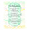 " Chevron Ten Commandments " Textual Art Print