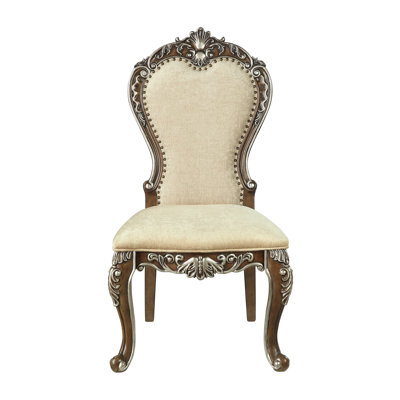 Chaise rembourrée en polyester Ayaana