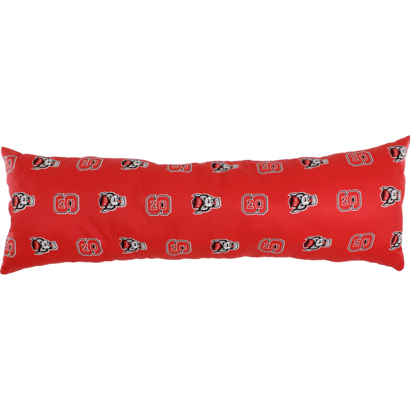 100% Cotton Lumbar Pillow, North Carolina State Wolfpack