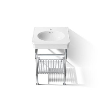 Claude by Studio McGee 24" Rectangular Console Table Bathroom Sink