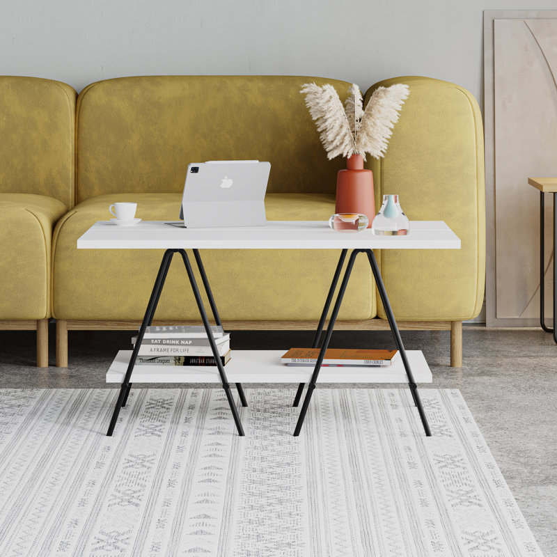 ESSEL COFFEE TABLE, White