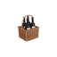 Double Steamed 4 Bottle Drink Wine Basket