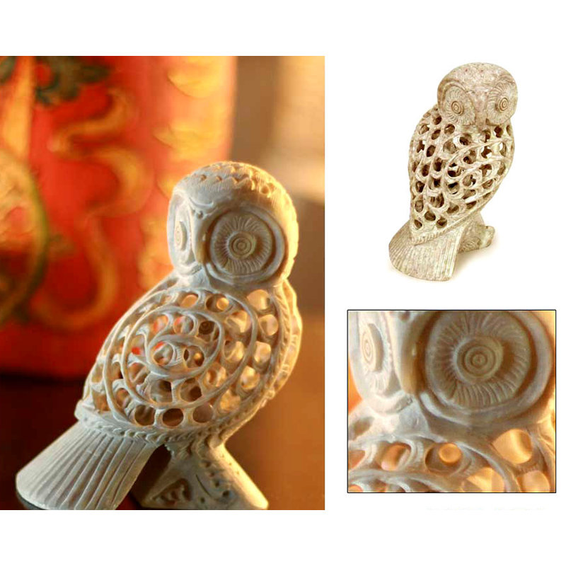 'Mother Owl' Figurine