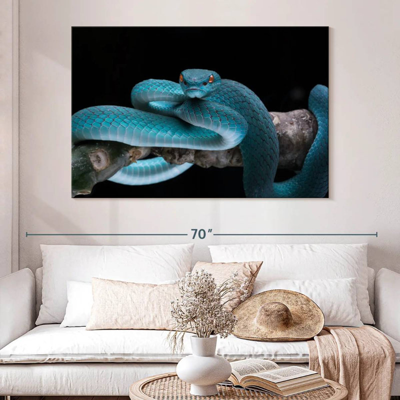 Brampt Snake On Branch, 34" H x 51" W