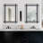 Yolonde Metal Rectangle Mirror-1253866951