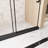 Frameless Single sliding shower door-121607610